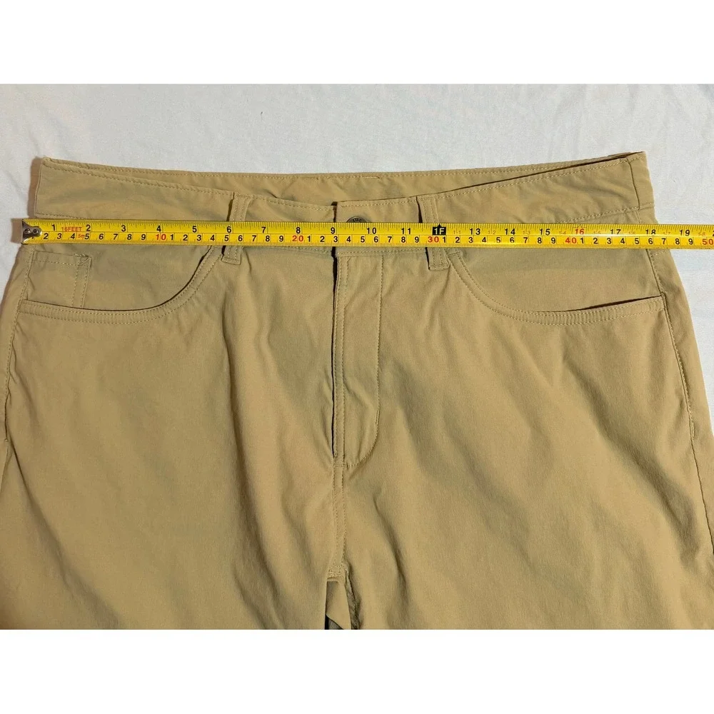 The North Face Mens Hiking Straight Leg Pants Khaki Tan Size 36x30‎